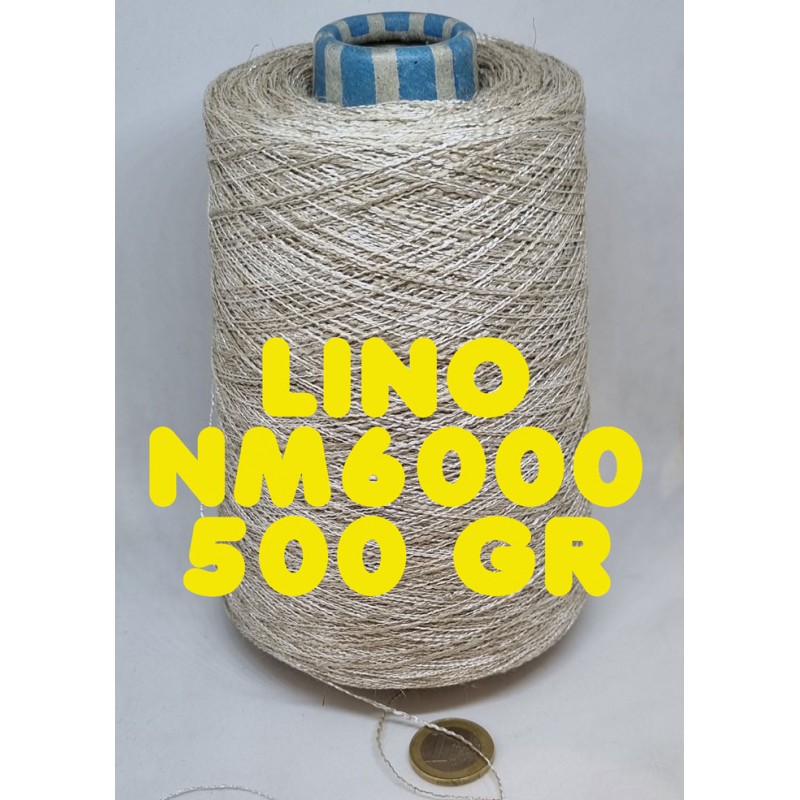LINO-FANT CRUDO-BEIGE 500 GR.